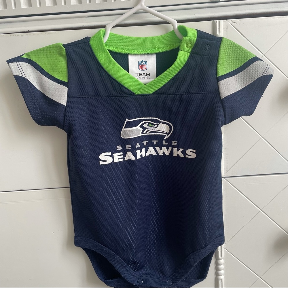 Baby Seattle Seahawks Onesie